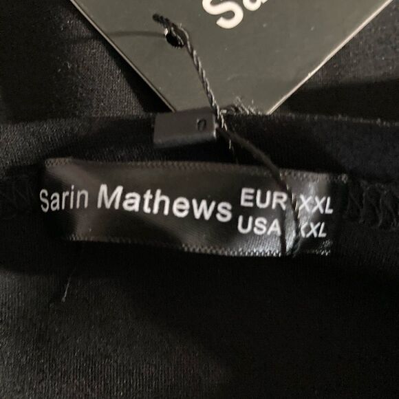 SARIN MATTHEWS Black Dress size M Tag says XXL - Picture 9 of 13